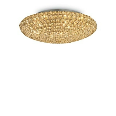 KING PL9 plafon / kinkiet Gold Ideal lux